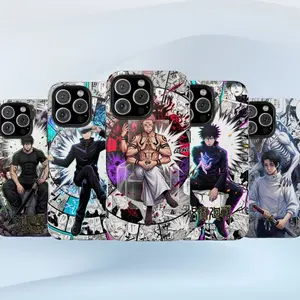 Jujutsu Kaisen Manga Style Phone Cases | Sukuna, Gojo, Megumi, Yuta & Toji Designs for Iphone Samsung