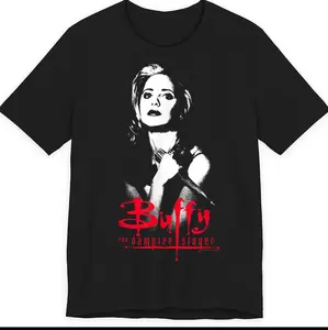 [Sale off up to 50%] buffy summers shirt Buffy the Vampire Slayer , Sarah Michelle Gellar Tshirt, Movie & TV Show Shirt, 90s Retro T-Shirt