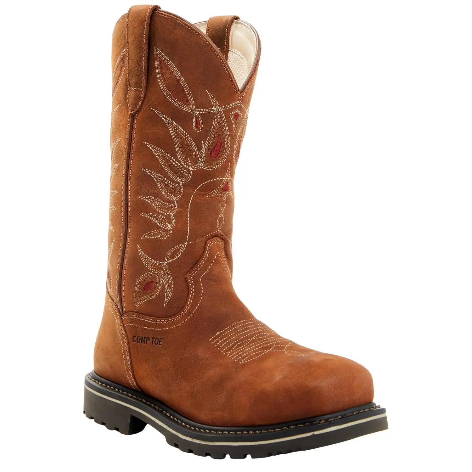 Shyanne Women's 11" Pull On Western Work Boot Composite Toe - Bswc0s0w18