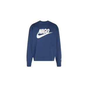 Nigo NRG Fleece Crew Sweatshirt "Navy" FV5941 492