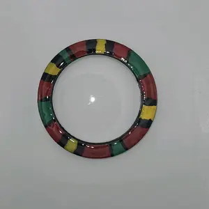 Juneteenth Bangle. 3.5 inch opening large