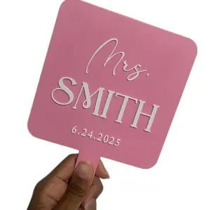 Custom Bride Mirror - Personalized wedding Mirror
