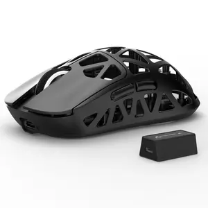 Attack Shark R2 Wireless Gaming Mouse, Superlight Magnesium Alloy, PAW3950 42000 DPI Optical Sensor, 8000Hz Polling Rate, 2.4G/BT/Wired Programmable Mice for Win Mac Gamer