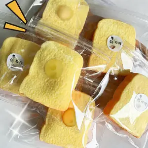Realistic Bread Slice Stress Relief Squeeze Toy