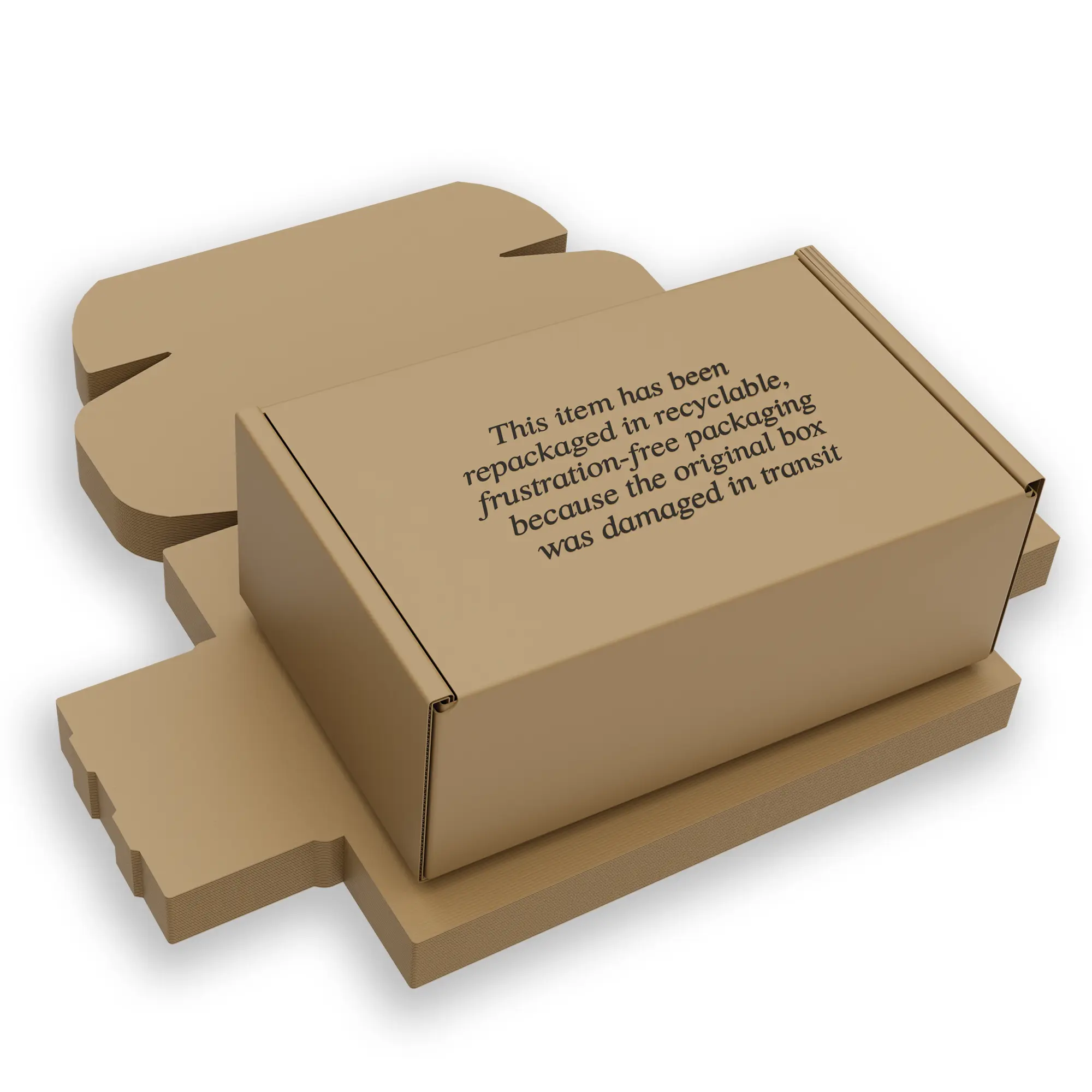 (Medium Size) Shipping and Replacement Shoe Box - 12" X 9" X 4.125"