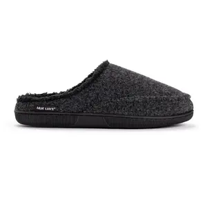 Men's Faux Wool Clog Slippers