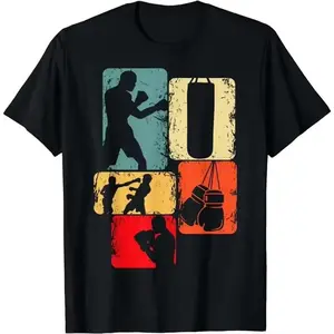 Boksen minnaar Gym Boxer Kickboksen Kickboxer liefhebber Tees op maat bedrukte, boohooman outfits, parasite clothes