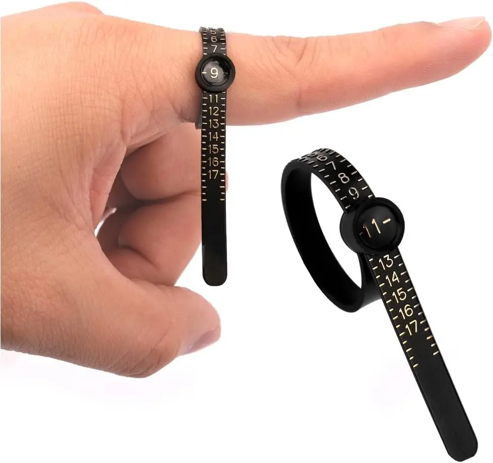 1-17  Rings Size Upgraded Ring Sizer Measuring Set  Finger Size Gauge Measure Tool  Sizing Tools
