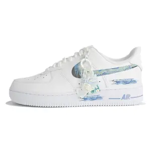 Nike Air Force 1 Low-Top Sneakers for Men with Van Gogh Starry Night Art Design, Featuring Slip-Resistant and Shock-Absorbing Properties Trending Shoes, House White Official Shoes to Get / Maison Mihara