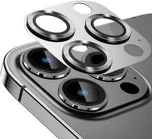 【2pcs/set】 Smartphone Camera Lens Protector,WaterproofHD Cellphone CameraLens Protective Film Compatible with iPhone 14 Pro/ 14 Pro Max 15 Pro/15 Pro Max, Phone Protective Accessories Protection