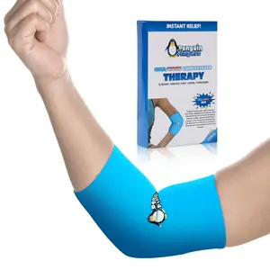 Elbow and Ankle Ice Pack for Injuries Reusable, Cold Warm Compression Sleeves for Arm, Ankle and Foot Pain Relief for Men, Women, Girls and Boys Tennis Elbow, Tendonitis, Non-Toxic, Latex Free Soothing