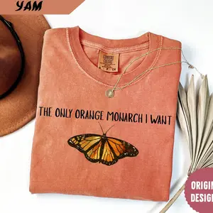 Comfort Colors® The Only Monarch I Want Shirt, Protect Democracy , Anti Authoritarian Shirt, Anti Trump Shirt, Anti Monarchy tee