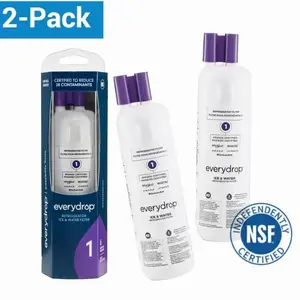 2 PACK ΕVΕRYDROP ΕDR1RXD1 Refrigerator Filter 1 Replacement