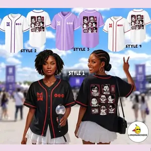 Concert Tour 2026 Baseball Jersey, Korean Pop Fan Shirt, Graphic Button Up Jersey, Unisex Streetwear, World Tour Baseball Jersey 2026, 2.0 baseball jersey
