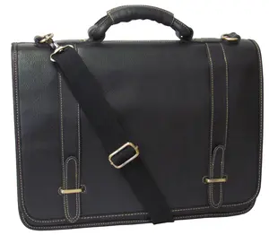 Traditional Double Slip-in Executive Briefcase (#2760-0)