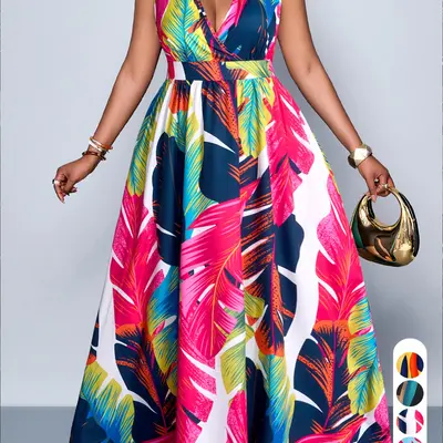 rr hawaii resort dress Vintage y2k NWT RR Hawaii Resort Wear Halter Open Back Handkerchief Dress