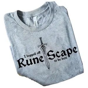 Official Runescape T-Shirt Gamer Fashion For Men And Women