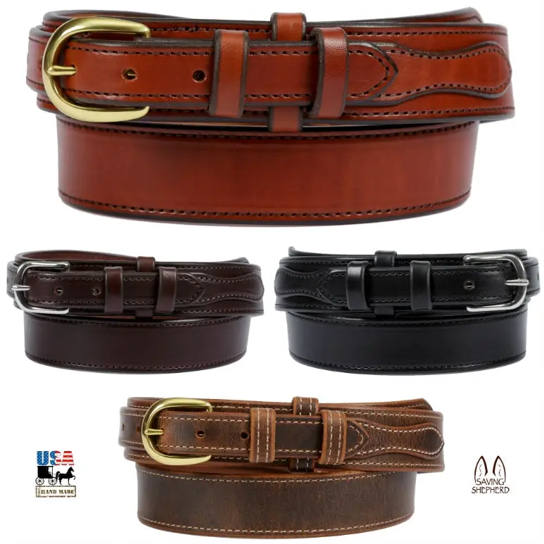 RANGER BELT - 1½" Wide Heavy Duty Gun Holster Leather RANGER BELT - 1½" Wide Heavy Duty Gun Holster Leather