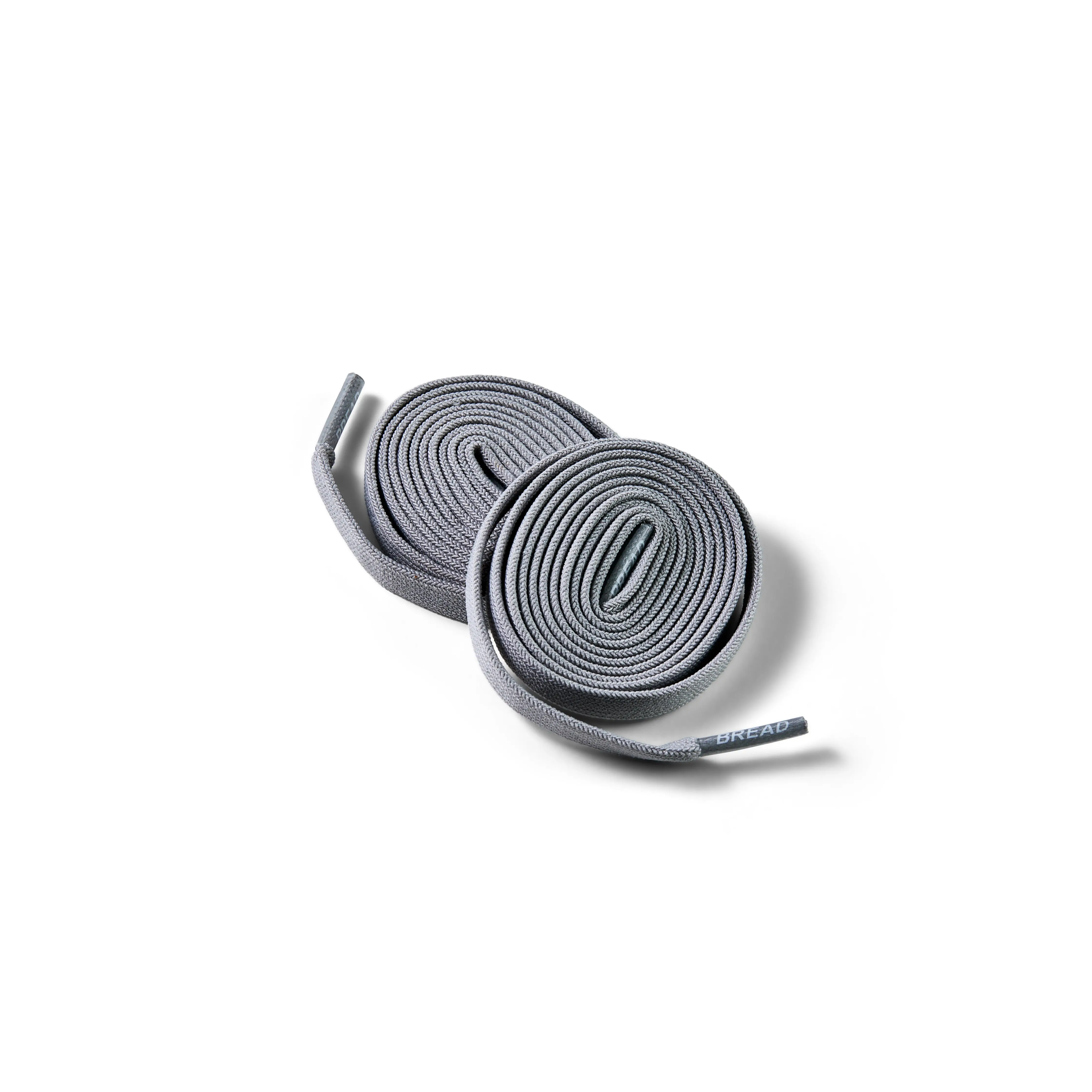 Vulture Gray Bread Elastic Shoelaces