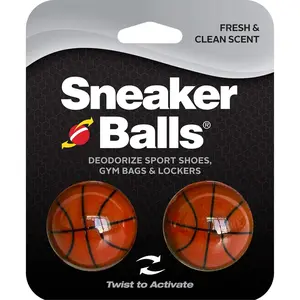 Fighting Shoe Fresheners, Eliminates Unpleasant Smells, Perfect For Sneakers, Gym Bags, Gear Bags, Drawers, Lockers, And More!, Basketball, 2 Pack