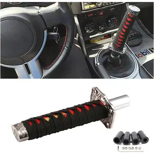 Samurai Sword Shift Knob - Universal Short Shifter for Manual/Auto Cars | Anime Style Upgrad