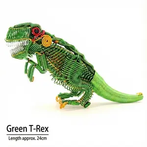 Tyrannosaurus Rex Wire Model - Cool Prehistoric Beast Craft