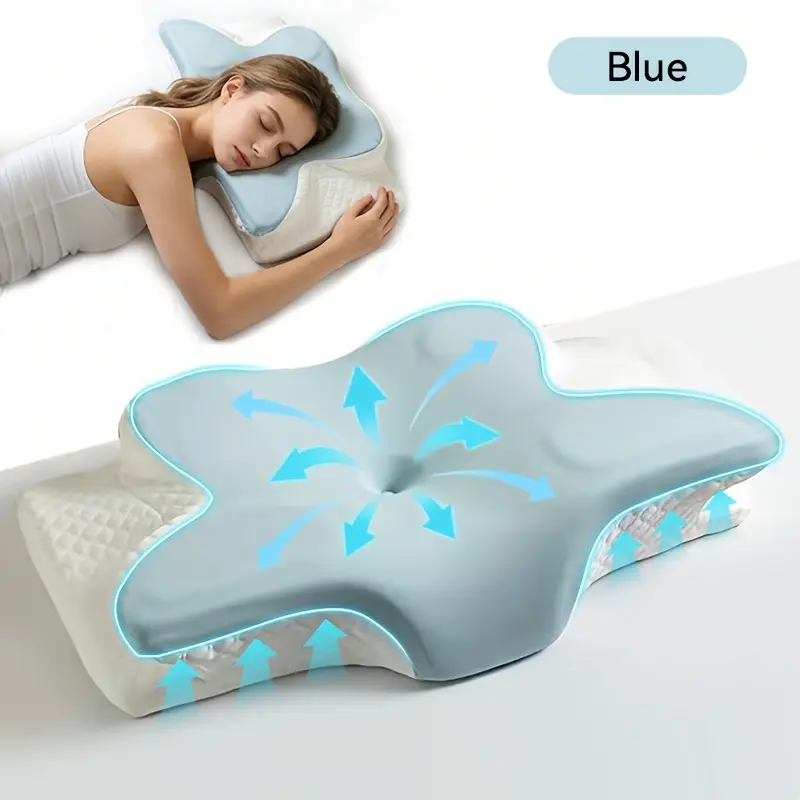 Blue Neck Pillow