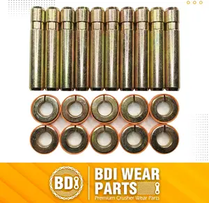 BDI Wear Parts Bucket Teeth Pins 8E6358 and 8E6359 Retainers Fits Cat J350 Caterpillar Style 1U3351 1U3352 Series Tooth - 10 PK utility