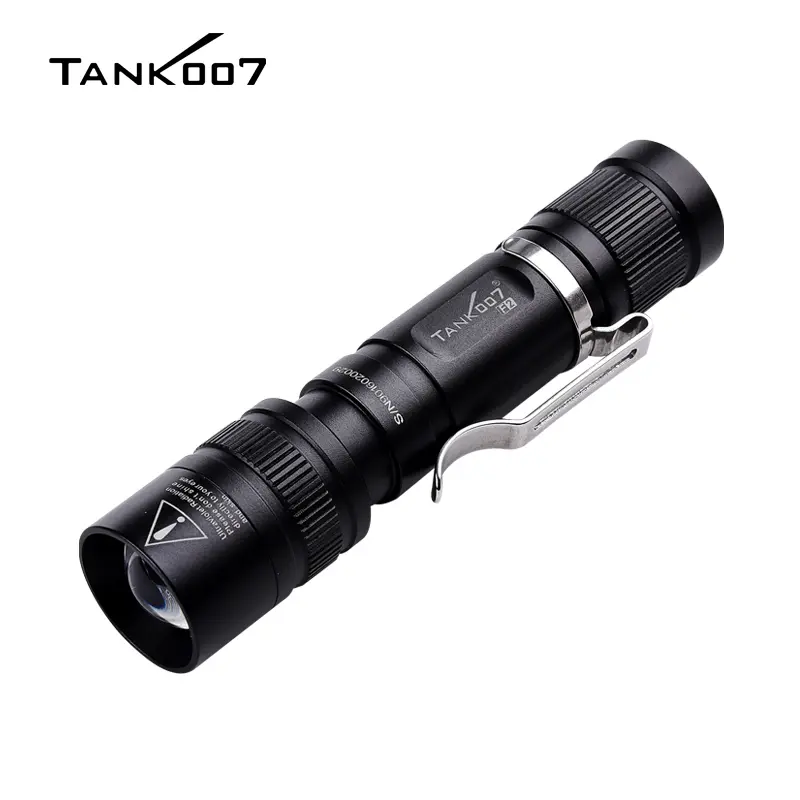 TANK007 F2 Mini Dual Source Flashlight 365nm UV Inspection Light 160Lm White LED Waterproof EDC Carry Torch