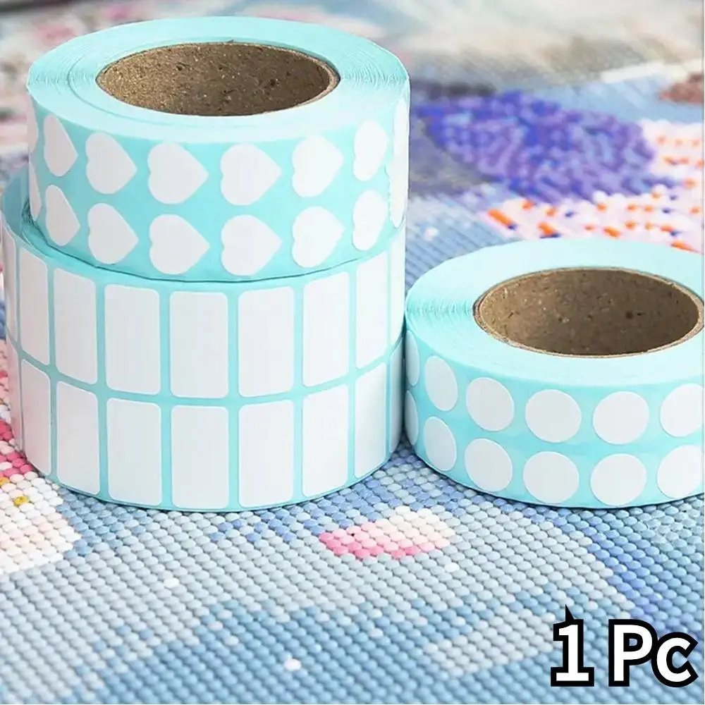 3000pcs Self-adhesive Blank Sticker, Diamond Painting Color Number Stickers for Storage Containers, DIY Diamond Painting Tool Supplies, Christmas Gift
