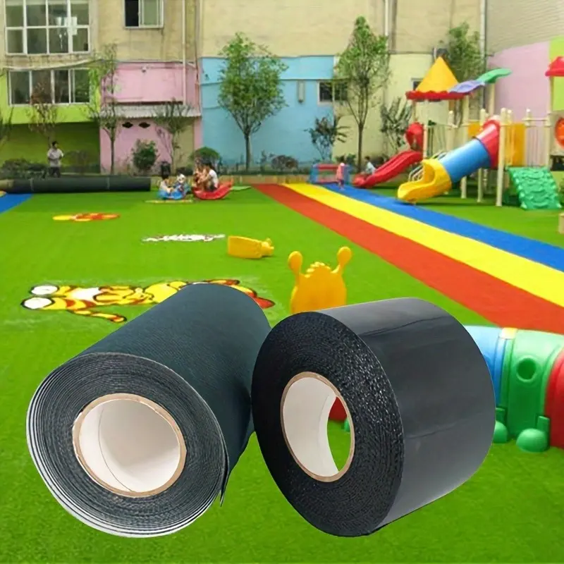 YITAP Double-Sided Artificial Turf Tape, High-Viscosity Self-Adhesive, Super Strong Adhesion, Strong Adhesive Waterproof, Long Lasting Adhesive, Synthetic Fake Grass Tape Suitable for Seams of Lawns and Outdoor Carpets