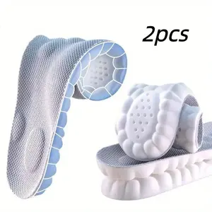 4D Cloud Shoe Inserts, Shock-Absorption Customizable Non-Slip Inner Pads, Unisex Foot Support Cushioning, Comfortable Walking Insoles, Cushioned Insoles