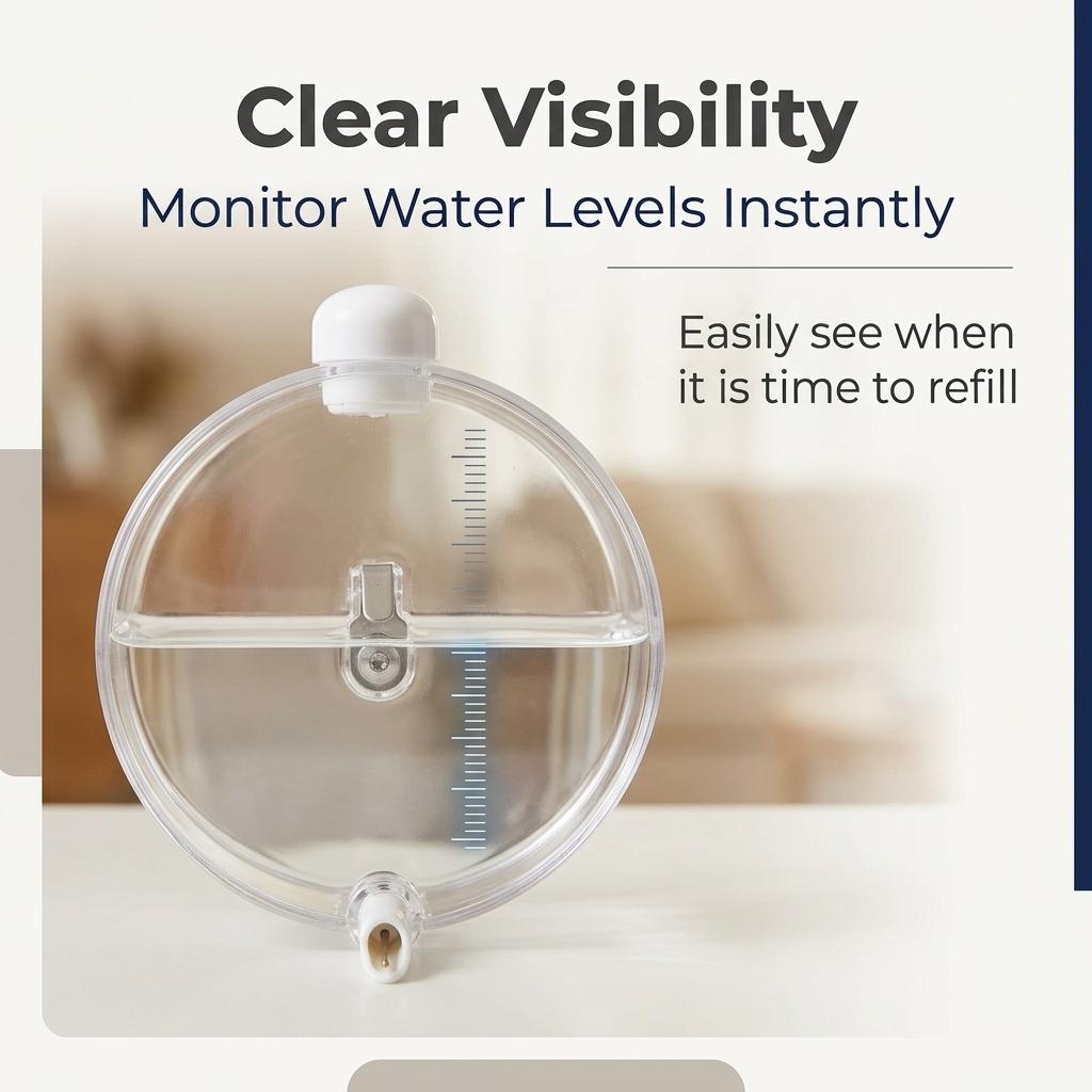 Large Capacity Hanging Bird Water Feeder Leak-Proof Transparent Self-Watering Bottle for Parrots Canaries & Bird Cage Easy-Clean Must-Have