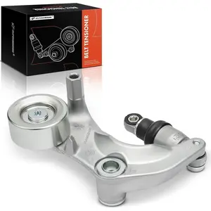 A-Premium Belt Tensioner Assembly with Pulley Compatible with Honda Civic 2007 2008 2009 2010 2011 1.8L, Replace# 31170RWK005, 31170RWK015