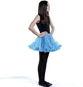 Malco Modes Fluffy Tutu Mini Skirt – Puffy Layered Tulle for Balletcore, Kawaii, Cosplay, Festival & Halloween Looks Comfy Cute
