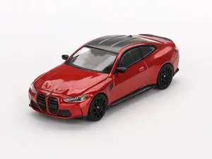 BMW M4 Competition (G82) Sakhir Orange LHD (Mini GT) Diecast 1:64 Scale Model - TSM MGT00811