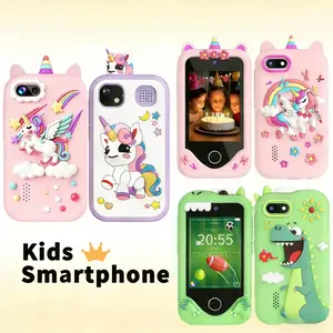 Kids' Smart Toy Smartphone — Creative Birthday Gift Idea for Boys and Girls Ages 3–8; Features an HD Touchscreen and Camera; A Preschool Educational Toy Specifically Designed for Toddlers Ages 3–5; Ideal for Travel and Outdoor Activities.