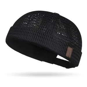 1/2 Pack Men's Breathable Brimless Hat - Mesh Cooling Skull CapBeanie for Outdoors