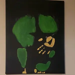 Canvas Wall Art | Acrylic Painting | #ButtCanvasPainting | GOLDEN PAW - ArtSHXDS Collection
