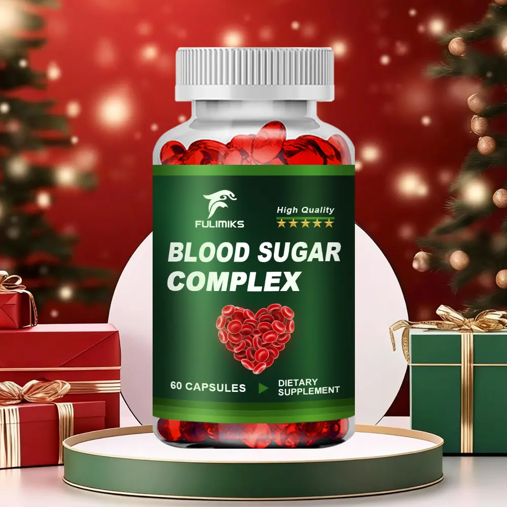 Fulimiks Blood Sugar Support Dietary Supplement - All-Natural Vitamin Formula with Cinnamon, Bitter Melon, Chromium, Mulberry, Alpha Lipoic Acid, Non-GMO, 60 Capsules for Glucose Balance, Energy, Heart Health