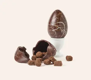 L.A. Burdick Chocolates Dark Chocolate Surprise Egg