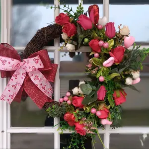 Valentines Grapevine Wreath
