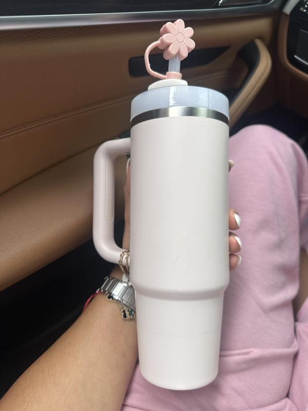 Thermal Tumbler Cup with Lid and Straw Bpa Free Portable Drinkware for Everyday Use