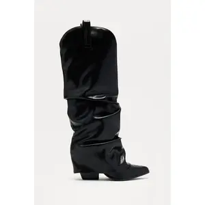 Always Stay True Knee High Boots - Black
