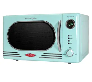 Nostalgia Retro 1.1 Cu Ft Countertop Microwave