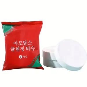 MMQ Compressed Disposable Face Towels, CompressedSoft Hand Cloth, Portable Compressed Coin Fabric ForTravel/Home/Outdoor Activities