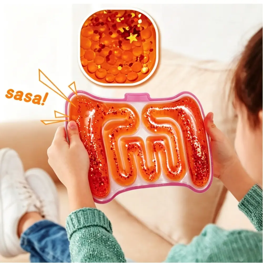 1pc Intestine-Shaped Liquid-Filled Sensory Squishy Toy, Stress-Relief Fidget Item, Novelty Gift for Kids, Ideal for Sensory Fidget Shops & Accessories, Over 3+