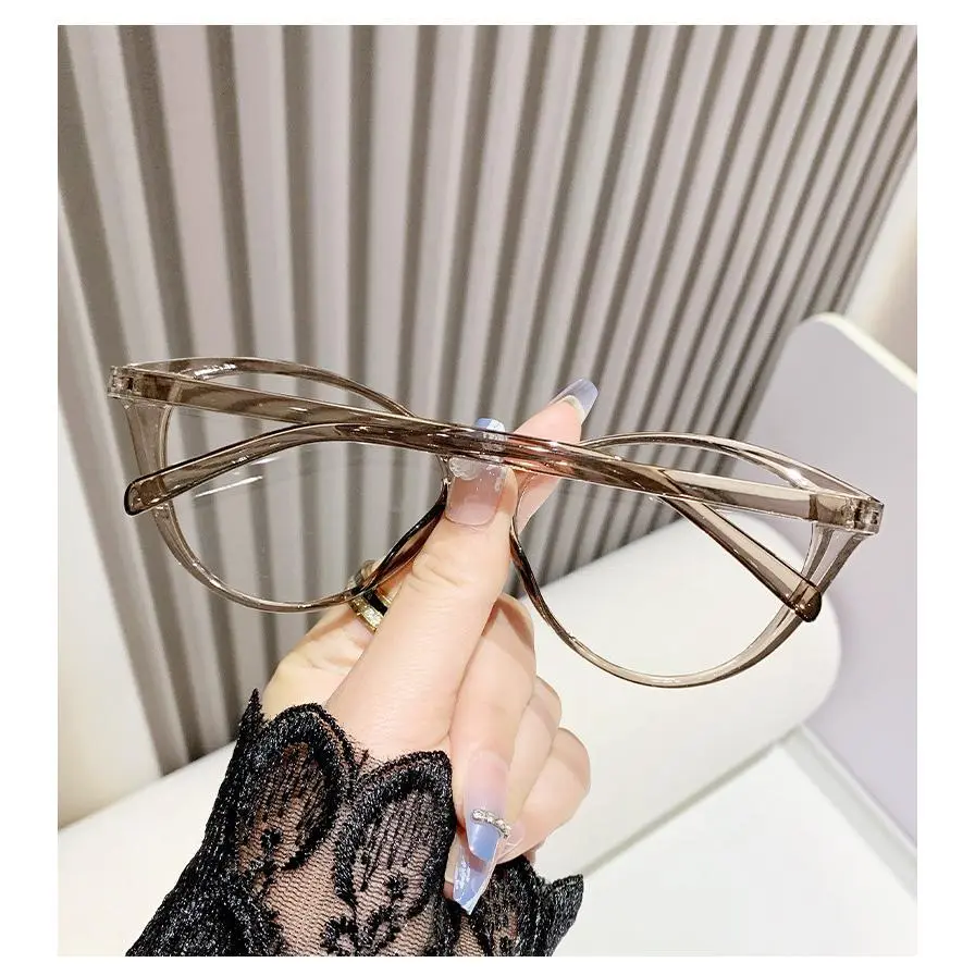 2024 Myopia Glasses Women Mens Glasses European and American Style Cat Eye Near Sight Glasses -1.0 To -4.0 Diopter Eyeglasses