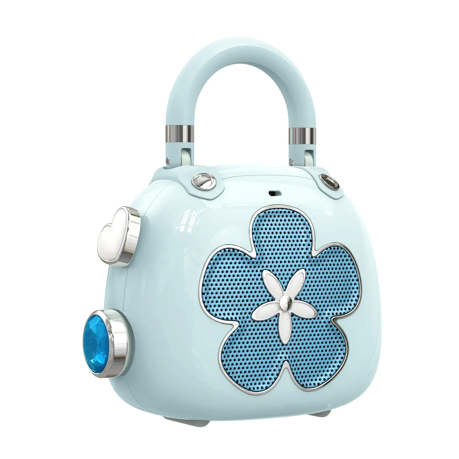 DOSS Vintage Candy Cute Retro Mini Portable Bluetooth Speaker - Battery-Powered Cable-Free Speaker with Subwoofer, USB Port, Lightweight Design, Stable Connection, Manufacturer Warranty, Ideal Mini Gift for Outdoor Fun Fathers' Day, Mini Gifts, Bluetooth