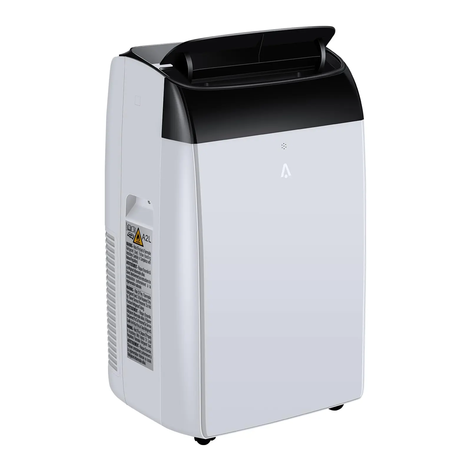 Garvee Compact 12,000 BTU Portable Air Conditioner with Remote Ctrl, 48dB Quiet Operation, 24-Hour Timer, Cool-Dehum. & Fan Modes, No Drainage Needed for 550 sq.ft Indoor Rooms